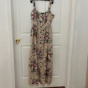 Floral maxi dress